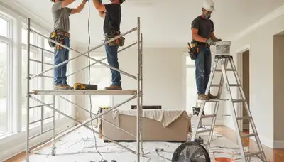 Ceiling water damage repair in Chula Vista, CA for stained, moisture-damaged residential ceilings