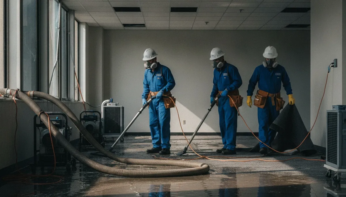 Commercial Water Damage Restoration Image 1