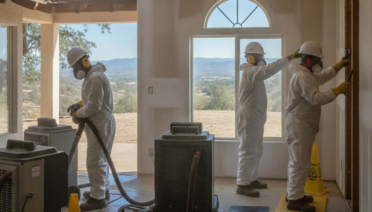 Water damage restoration team serving Chula Vista, CA with professional cleanup and repair services